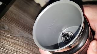 How to use a Nespresso Aeroccino Milk Frother  A Quick and Simple Guide [upl. by Kristofor]