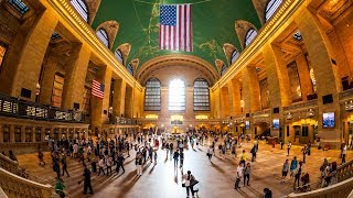 Walking Tour of Grand Central Terminal — New York City 【4K】🇺🇸 [upl. by Keeryt674]