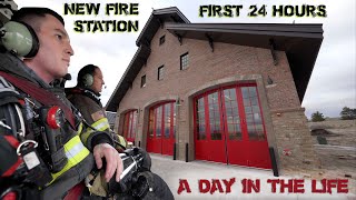 First 24 Hours in a New Fire Station  A Day in the Life [upl. by Anytsyrk]