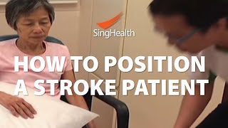 How To Position A Stroke Patient [upl. by Eeneg580]