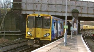 Half an Hour at 216  Birkenhead North Station 1022017  Class 507 508 terminus [upl. by Macnair]