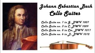 Johann Sebastian Bach  Cello suites in 432 Hz great for reading or studying [upl. by Arielle718]