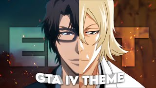 Aizen x Urahara  GTA IV Theme Edit [upl. by Johnny]